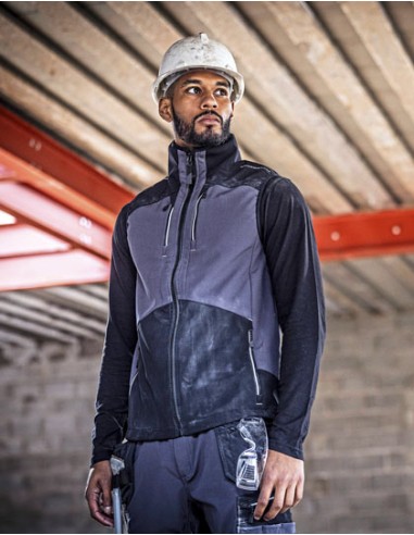 REG-TRA749-4TEX Stretch 3-Layer Softshell Bodywarmer